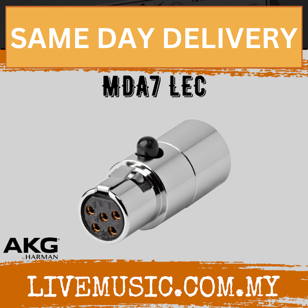 AKG MDA7 LEC MicroLite Microphone Adapter Connector for Lectrosonics