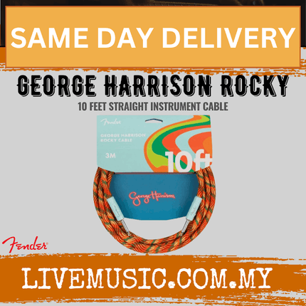 Fender 10FT George Harrison Rocky Instrument Cable