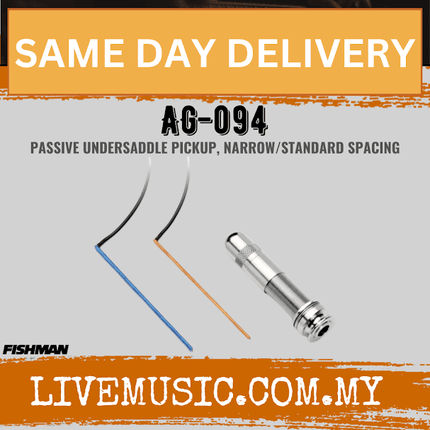 Fishman AG-094 Passive Undersaddle Pickup, Narrow/Standard Spacing (AG 094/AG094)