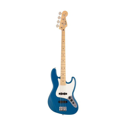 Fender Japan Hybrid II Jazz Bass Guitar, Maple Fretboard with Gig Bag - Forest Blue