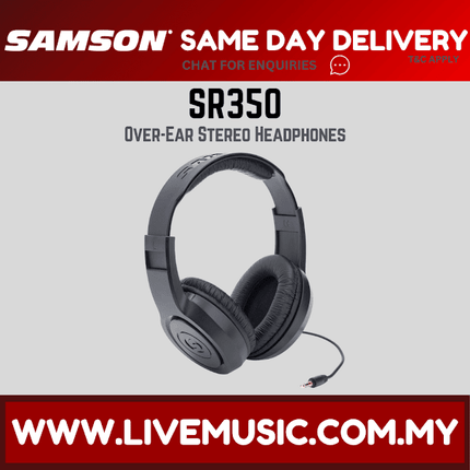 Samson SR350 - Over-ear Closed Headphones (SR-350/SR 350)