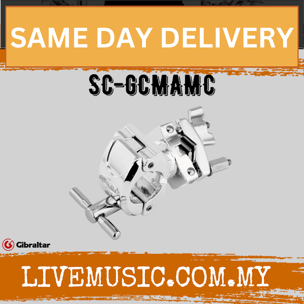 Gibraltar SC-GCMAMC Chrome Series Adjustable Multi Clamp ( SC GCMAMC/ SCGCMAMC)