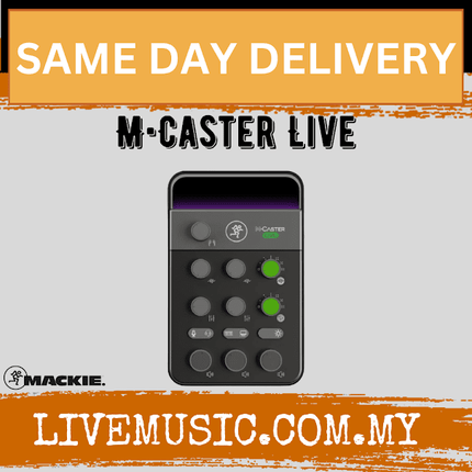 Mackie M-Caster Live Portable Live Streaming Mixer - Black ( M Caster Live / M CasterLive )