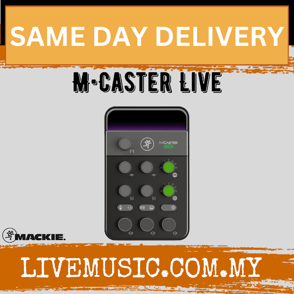 Mackie M-Caster Live Portable Live Streaming Mixer - Black ( M Caster Live / M CasterLive )