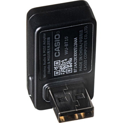Casio WU-BT10 Wireless Bluetooth MIDI and Audio Adapter for CT-S1, CT-S400 and LK-S450 Keyboards (WUBT10)
