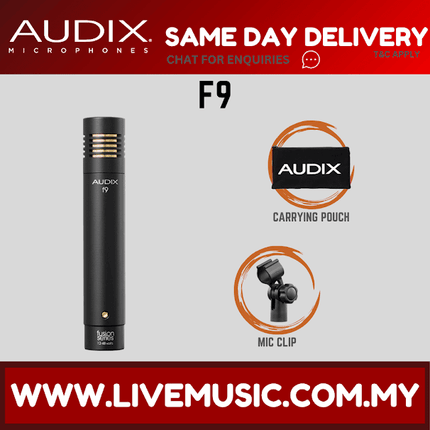 Audix F9 Small-diaphragm Condenser Microphone ( F 9 / F-9 )