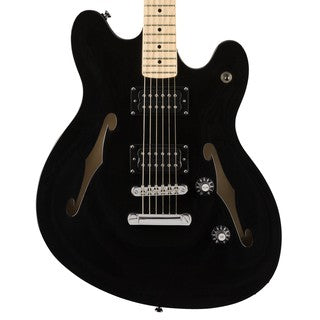 Squier Affinity Series Starcaster Electric Guitar, Maple Fretboard - Black