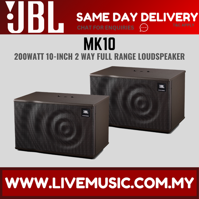JBL MK08 MK10 MK12 Karaoke Speaker 8 inch 10 inch 12inch 2-Way Full-Range Loudspeaker System (Pair)