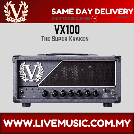 Victory VX100 The Super Kraken Guitar Amplifier Head