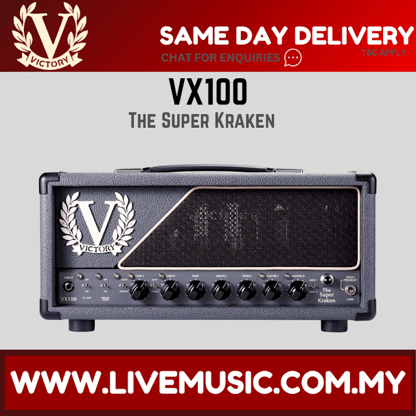 Victory VX100 The Super Kraken Guitar Amplifier Head
