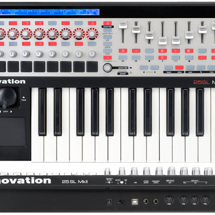 Novation 25 Remote SL - Mk II 25-key USB MIDI Controller (Novation-25)