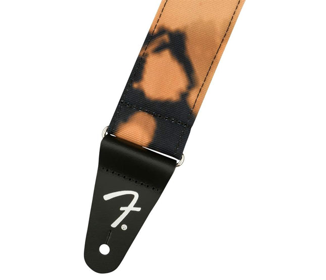 Fender Tie Dye Acid Wash Guitar Strap, Black