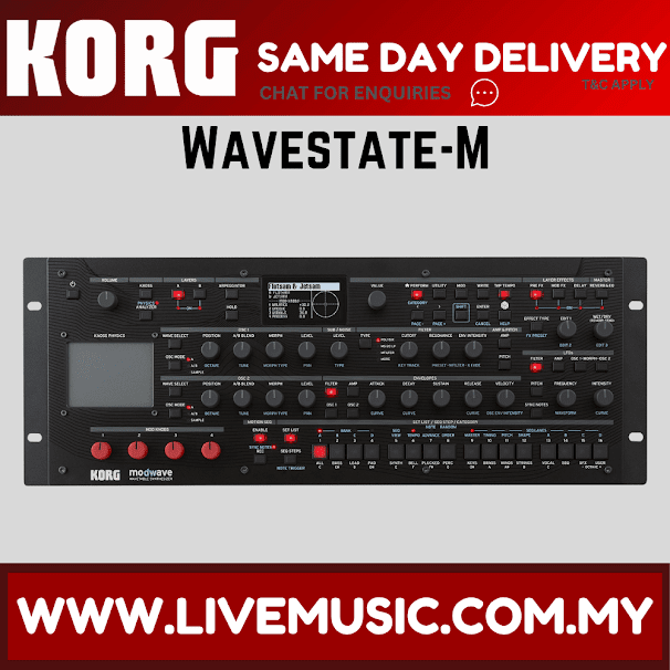 Korg Wavestate M Desktop Synthesizer Module ( Wavestate-M WavestateM )