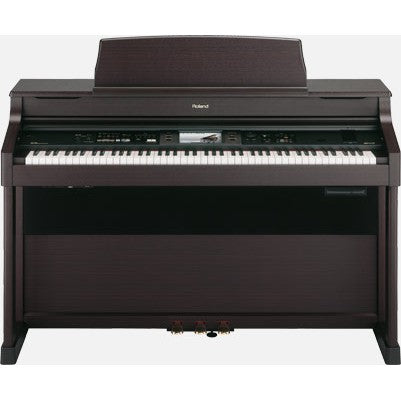 Roland HP702 88-keys Digital Piano with Bench, RH-5 Headphone, 3 Pedal, Note Stand and Adapter - Rosewood ( HP-702 )
