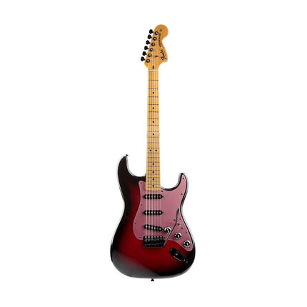 Fender Limited Run Ken Signature SSS Stratocaster Electric Guitar, Maple Fretboard with FREE Gig Bag - Galaxy Red