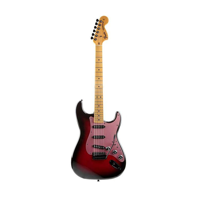Fender Limited Run Ken Signature SSS Stratocaster Electric Guitar, Maple Fretboard with FREE Gig Bag - Galaxy Red