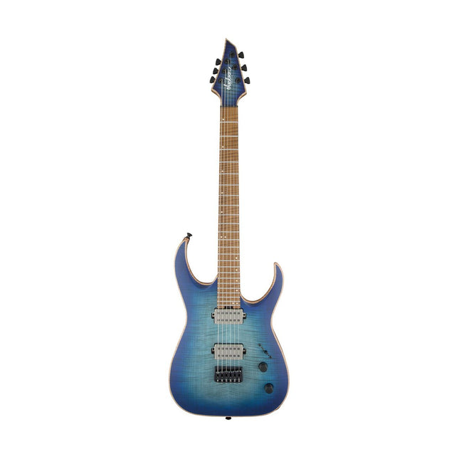 Jackson HT6FM USA Pro Series Misha Mansoor Juggernaut Electric Guitar - Satin Laguna Burst (HT-6-FM/HT 6 FM)