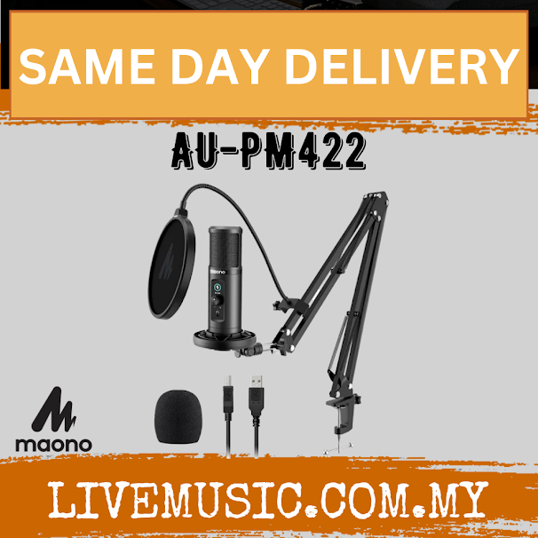 Maono AU-PM422 Monitorable USB Condenser Microphone Set ( AU PM422 / AUPM422 )