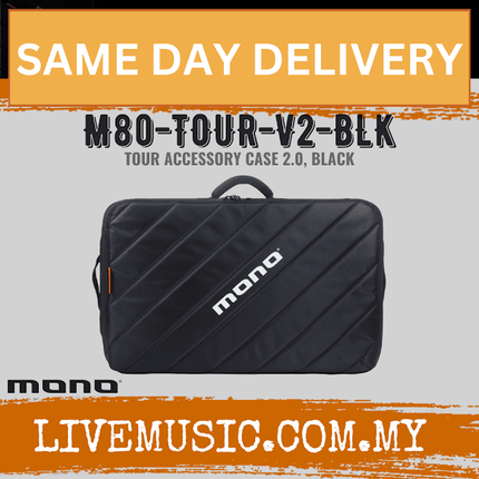 Mono M80 Tour Version 2.0 Accessory Case - Black (M80-TOUR-V2-BLK)