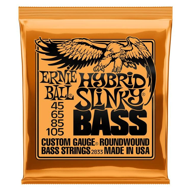 Ernie Ball 2833 Bass guitar Strings Hybrid Slinky Roundwound (45-105/EB2833)
