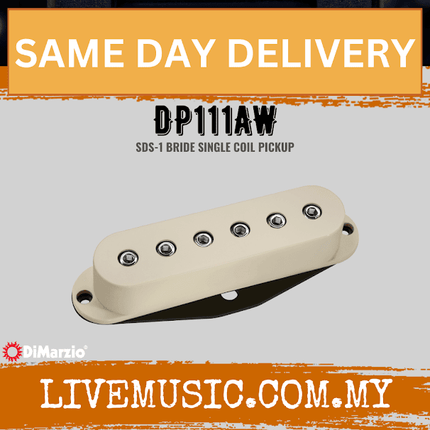 DiMarzio DP111 SDS-1 Guitar Pickup - Aged White (DP111 AW/DP111-AW)
