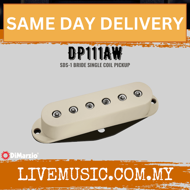 DiMarzio DP111 SDS-1 Guitar Pickup - Aged White (DP111 AW/DP111-AW)