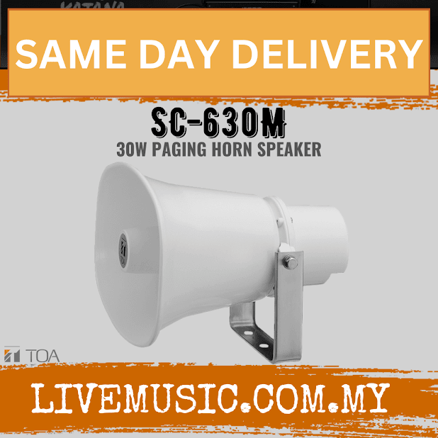 TOA Paging Horn Speaker SC-630M 30W ( SC630M / SC 630M )