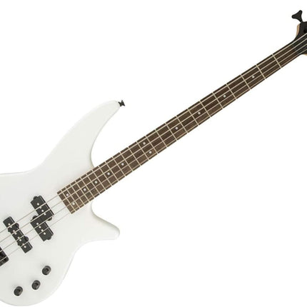 Jackson JS Series Spectra JS2 Bass Guitar, Laurel Fretboard - Snow White (JS-2/JS 2)