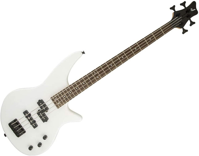 Jackson JS Series Spectra JS2 Bass Guitar, Laurel Fretboard - Snow White (JS-2/JS 2)