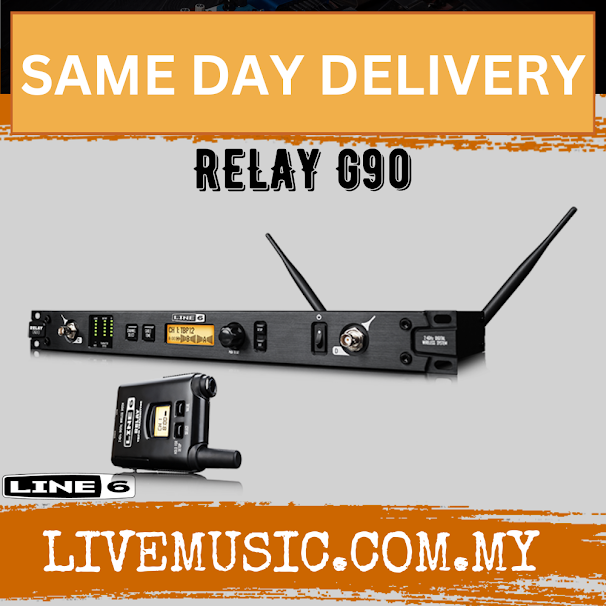 Line 6 Relay G90 Digital Wireless Guitar System (LINE6/G-90)