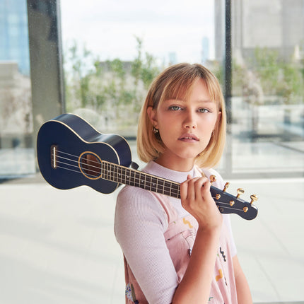 Fender Grace VanderWaal "Moonlight" Soprano Ukulele - Navy Blue