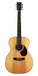Cort L100-O Solid Top Acoustic Guitar with Bag (L100 O/L100O)