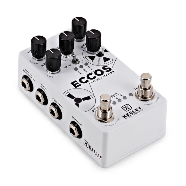 Keeley ECCOS Neo-Vintage Tape Delay Guitar Effects Pedal