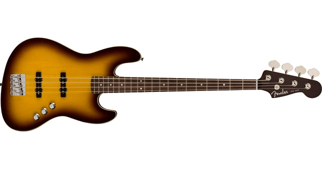Fender Aerodyne Special Jazz Bass Guitar, RW FB, Chocolate Burst
