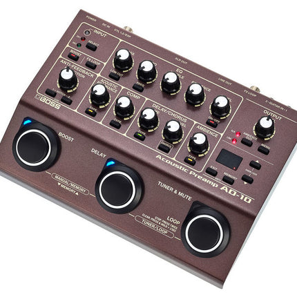 Boss AD-10 Acoustic Guitar Processor Pedal (AD10)