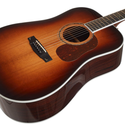 Cort Gold-D8 - Acoustic Guitar with Gig Bag - Light Burst (Gold D8/GoldD8)