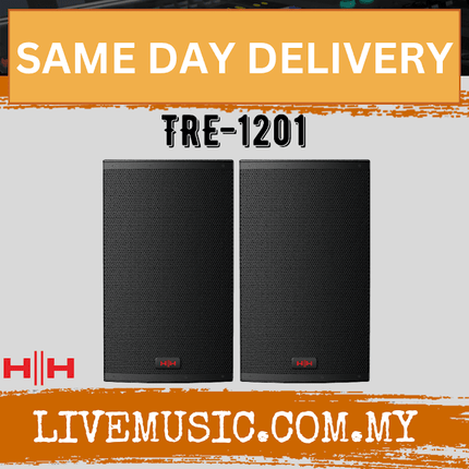 HH ELECTRONIC TENSOR TRE-1201 Active Moulded Speaker With Speaker Stand And Cable - Pair ( TRE 1201 / TRE1201 )