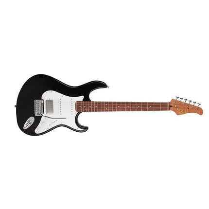 Cort G260CS Electric Guitar Pau Ferro Fretboard with Gig Bag - Black (G-260CS/G 260CS)