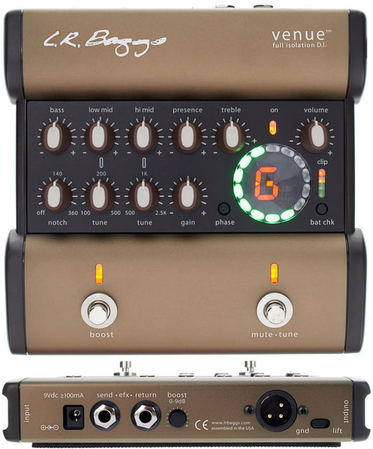 LR Baggs Venue DI Acoustic Guitar Preamp