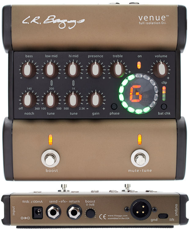 LR Baggs Venue DI Acoustic Guitar Preamp