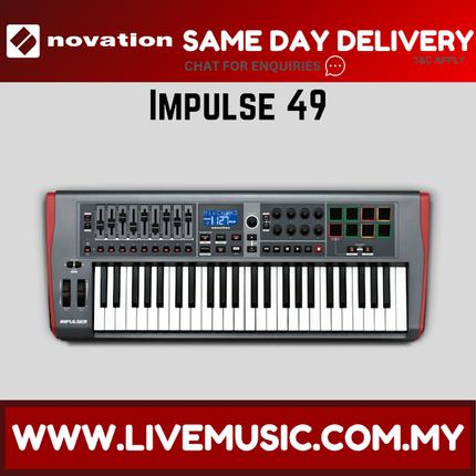 Novation Impulse 49 - USB MIDI Controller