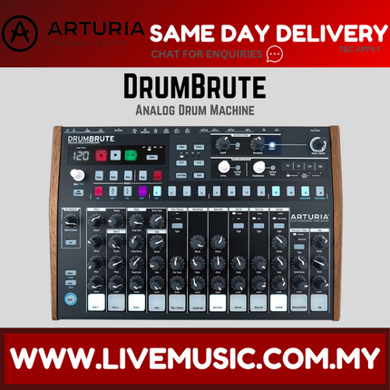 Arturia DrumBrute Analog Drum Machine