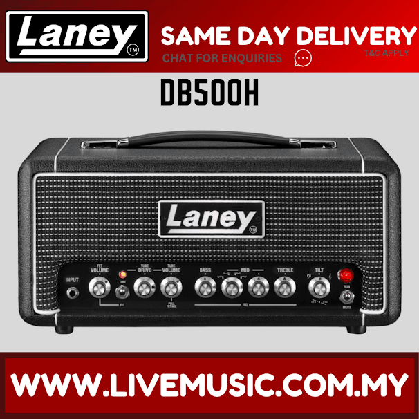 LANEY DB500H DIGBETH SERIES BASS AMP, HEAD ( DB-500H / DB 500H )