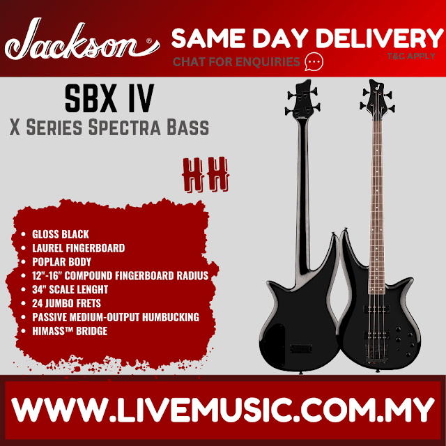 Jackson Pro Series Spectra IV Electric Guitar, Black