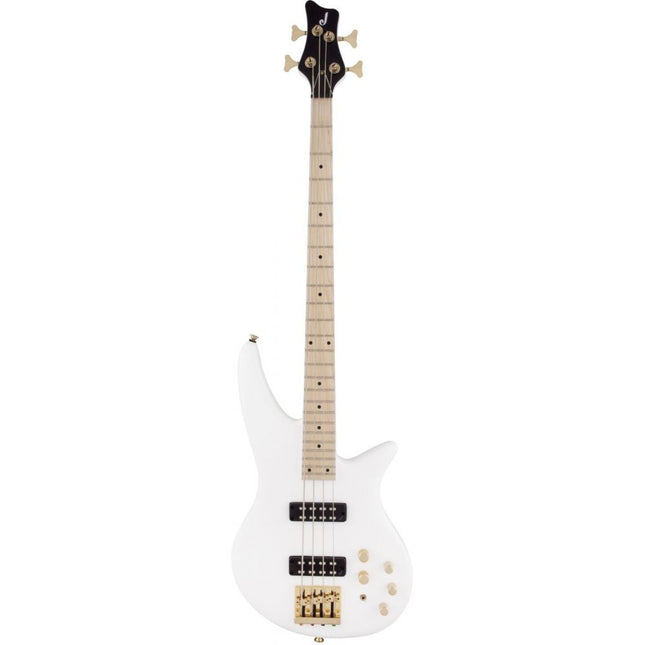 Jackson X Series Spectra SBXM IV 4-String Bass Guitar, Maple Fretboard - Snow White