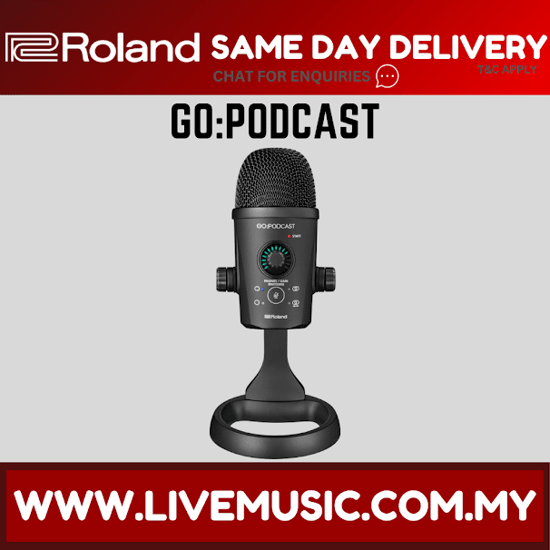 Roland GO:PODCAST Video Podcasting Studio for Smartphones ( GO-PODCAST GOPODCAST )