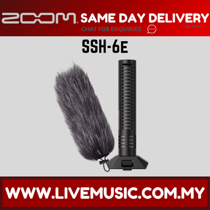 Zoom SSH-6e Stereo Shotgun Mic Capsule for H6essential Recorder ( SSH6E / SSH 6E )