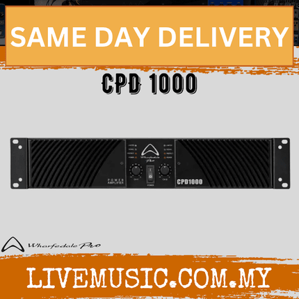 Wharfedale Pro CPD 1000 Power Amplifier (CPD1000/CPD-1000)