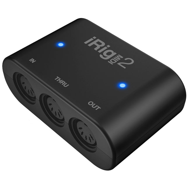 IK Multimedia iRig MIDI 2 - Universal MIDI2 Interface for iOS and Android Devices (MIDI-2/MIDI2)