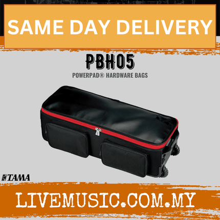 Tama PBH05 PowerPad Hardware Bag with wheels, Large (PBH-05/PBH 05)